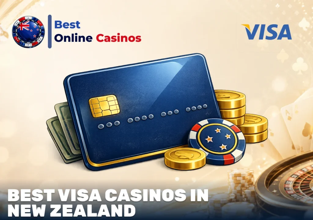 Best Visa casinos in New Zealand with secure card payments and fast transactions
